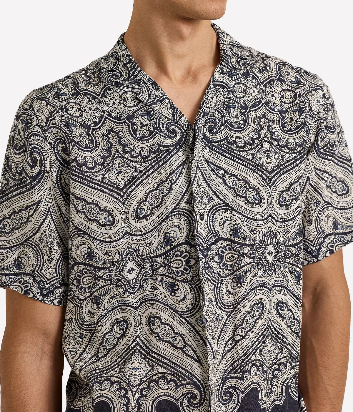 Maitan Linen Carnival In Night Iris