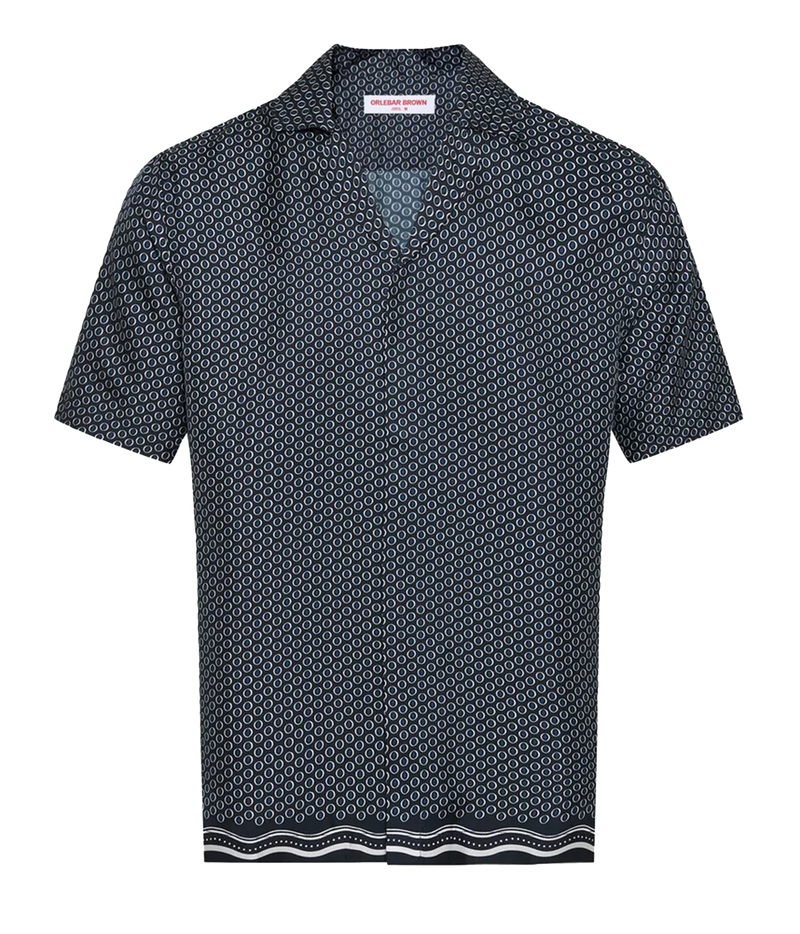 Maitan Silk Ocra in Night Iris
