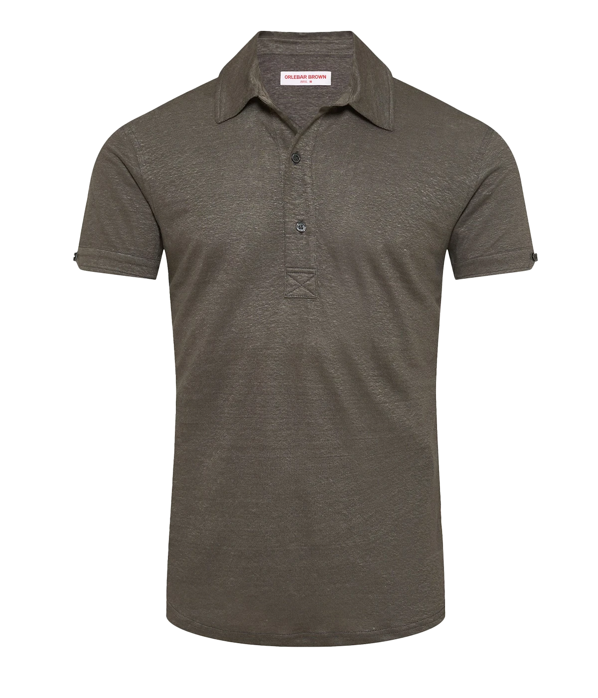 Sebastian Linen Shirt In Elephant Grey