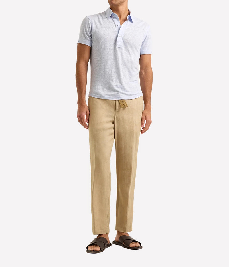 Sebastian Linen in Surfside Blue