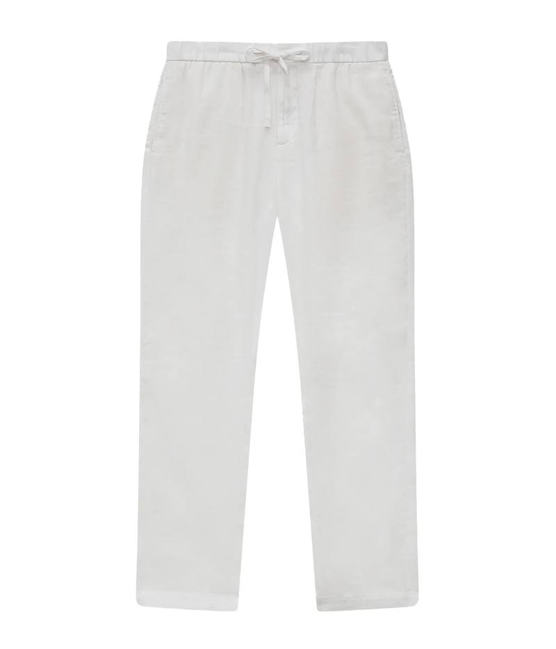 Oscar Linen Chinos in White