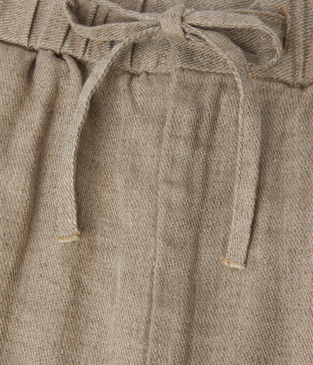 Oscar Linen Chinos in Khaki