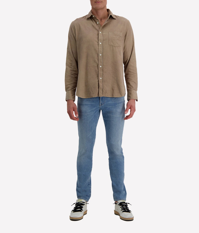 Paul Pat 02 Woven Shirt in Khaki