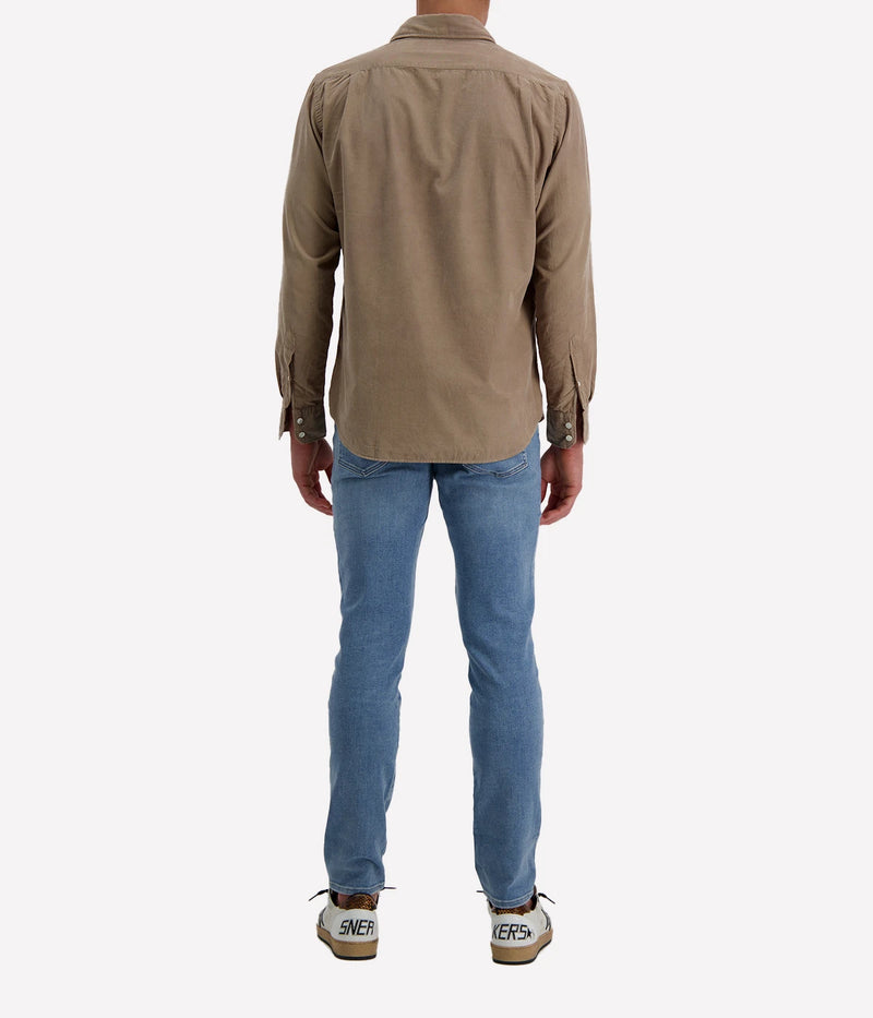 Paul Pat 02 Woven Shirt in Khaki