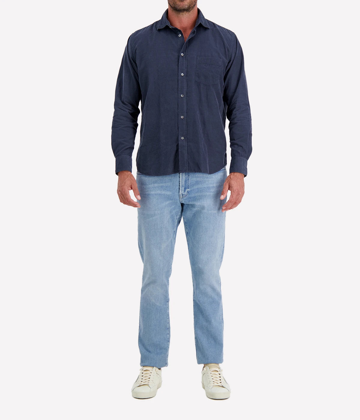 Paul Pat 02 Woven Shirt in Carbon