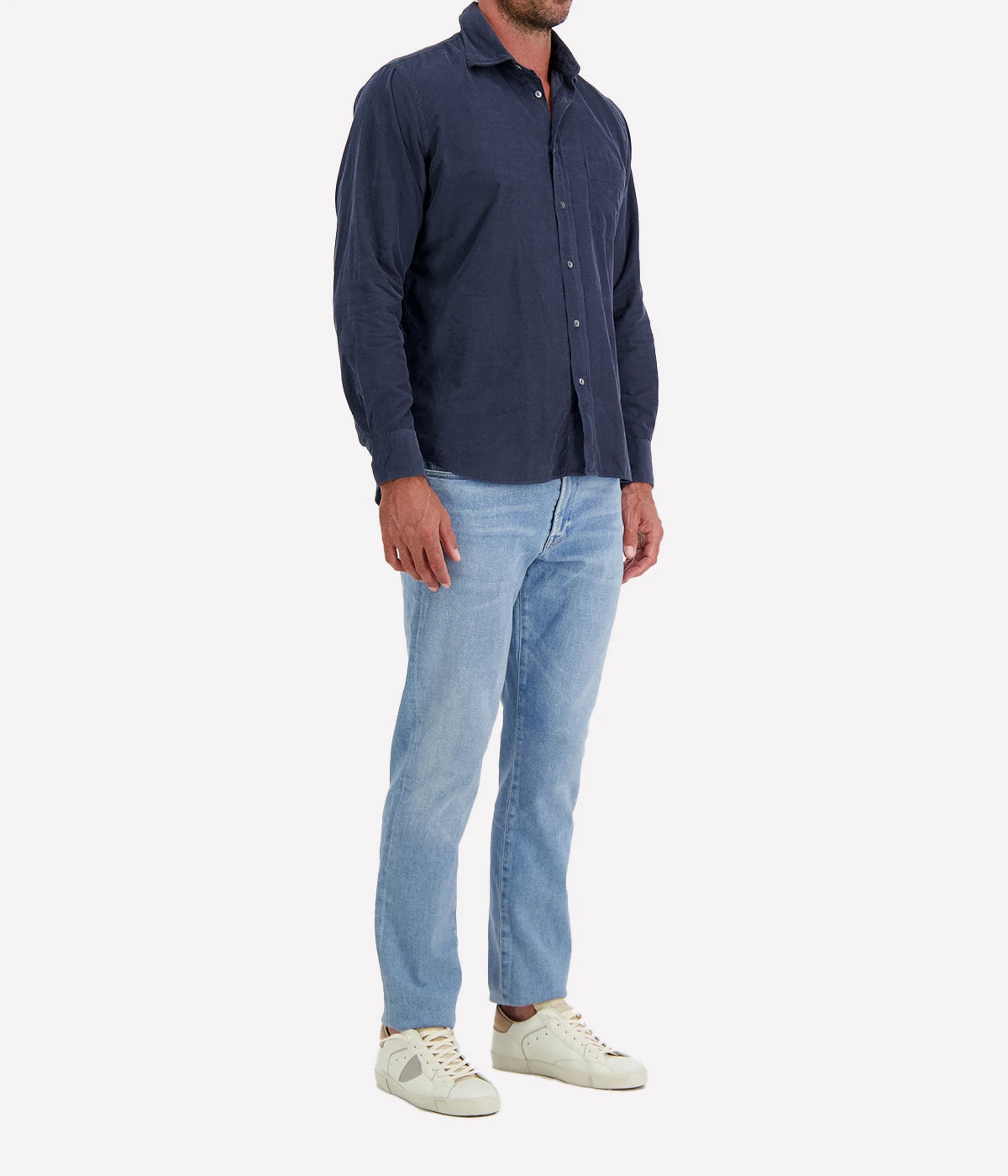 Paul Pat 02 Woven Shirt in Carbon