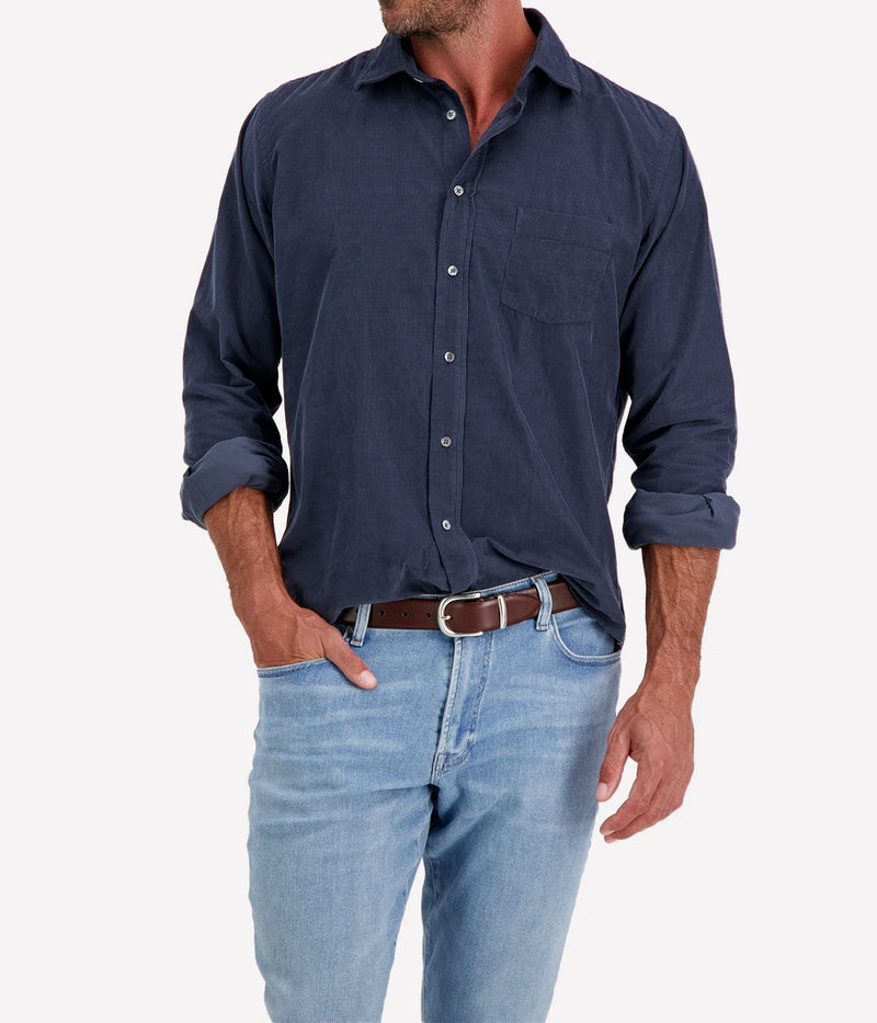 Paul Pat 02 Woven Shirt in Carbon