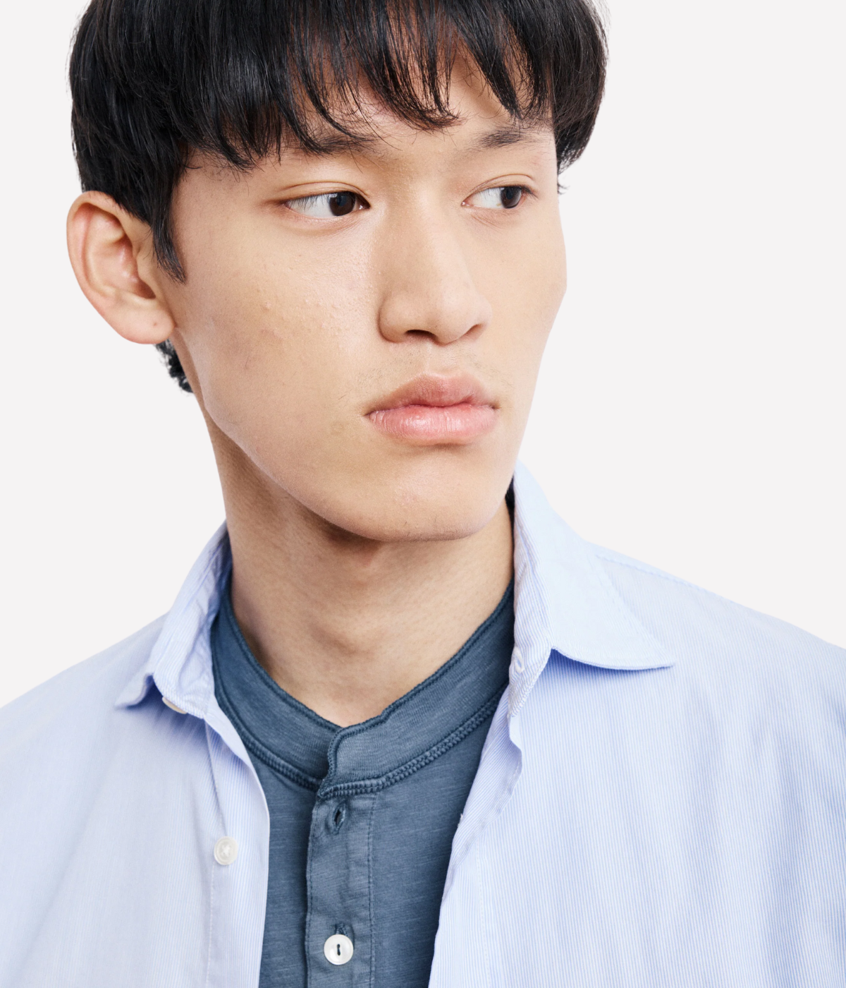 Paul 06 Woven Shirt in Sky Blue