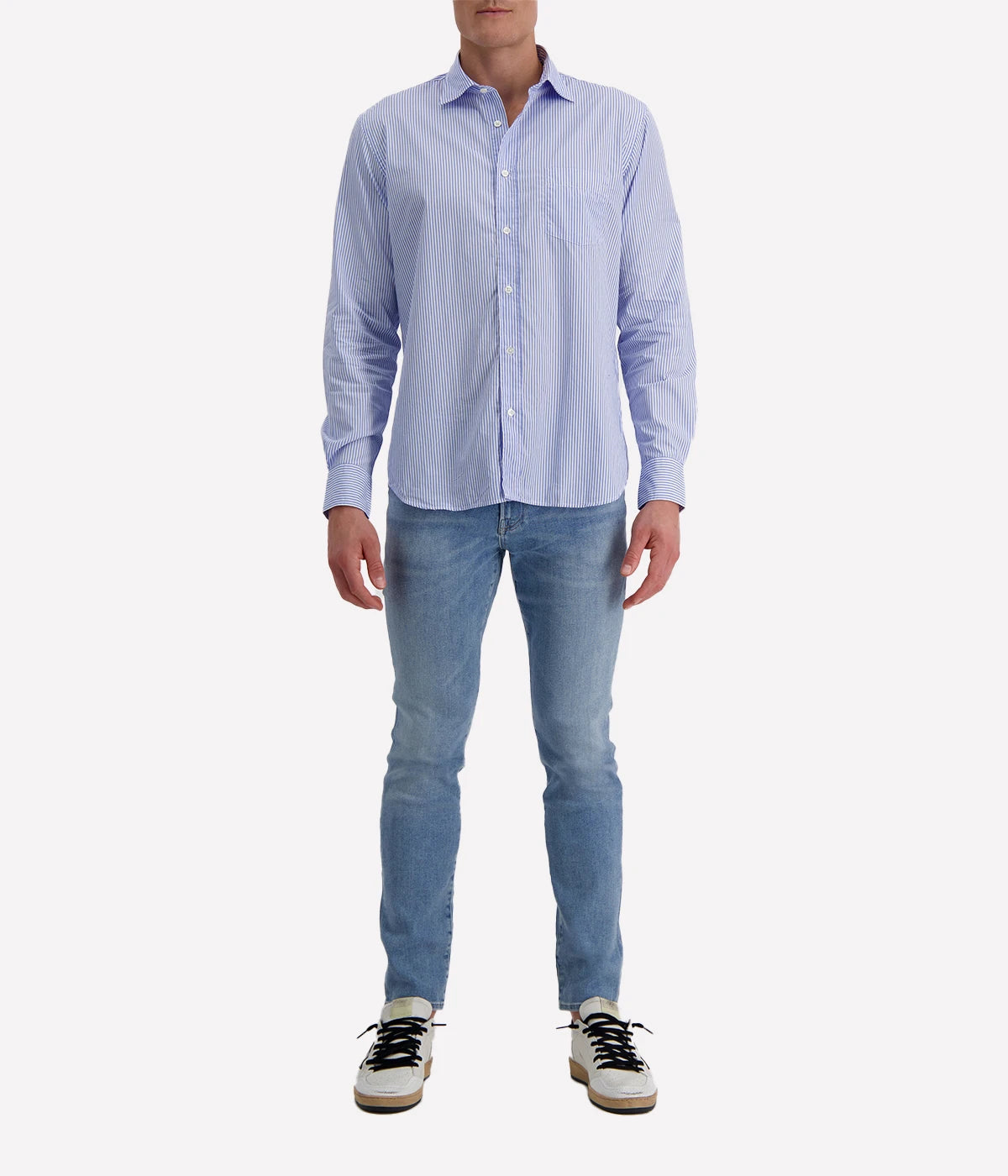 Paul 06 Woven Shirt in Sky Blue