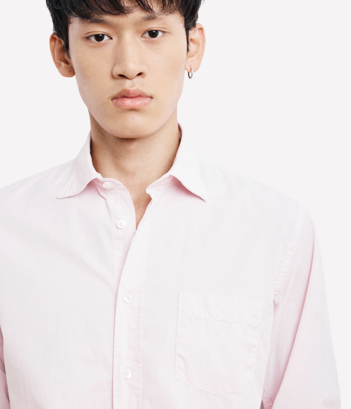 Paul Pat 01 Woven Shirt in Blush