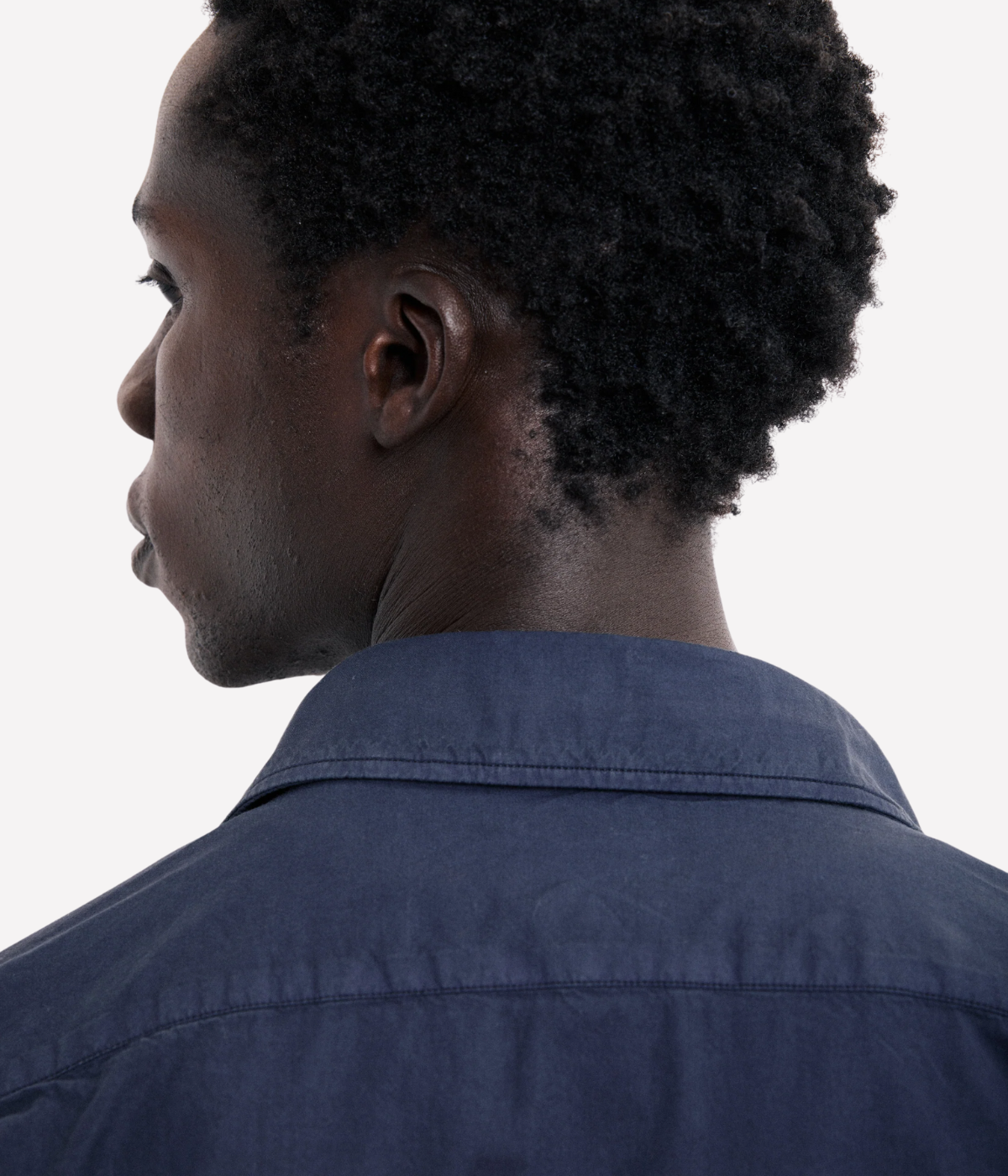 Paul Pat 01 Woven Shirt in Dark Navy