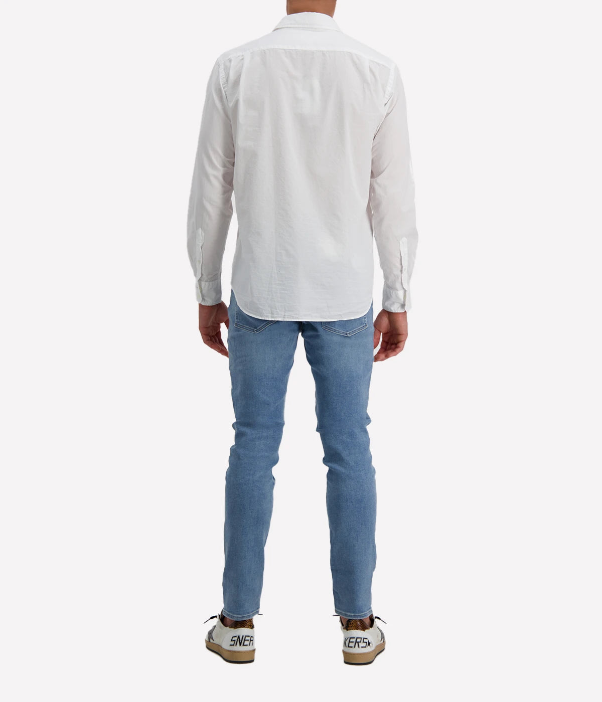 Paul Pat 01 Woven Shirt in White