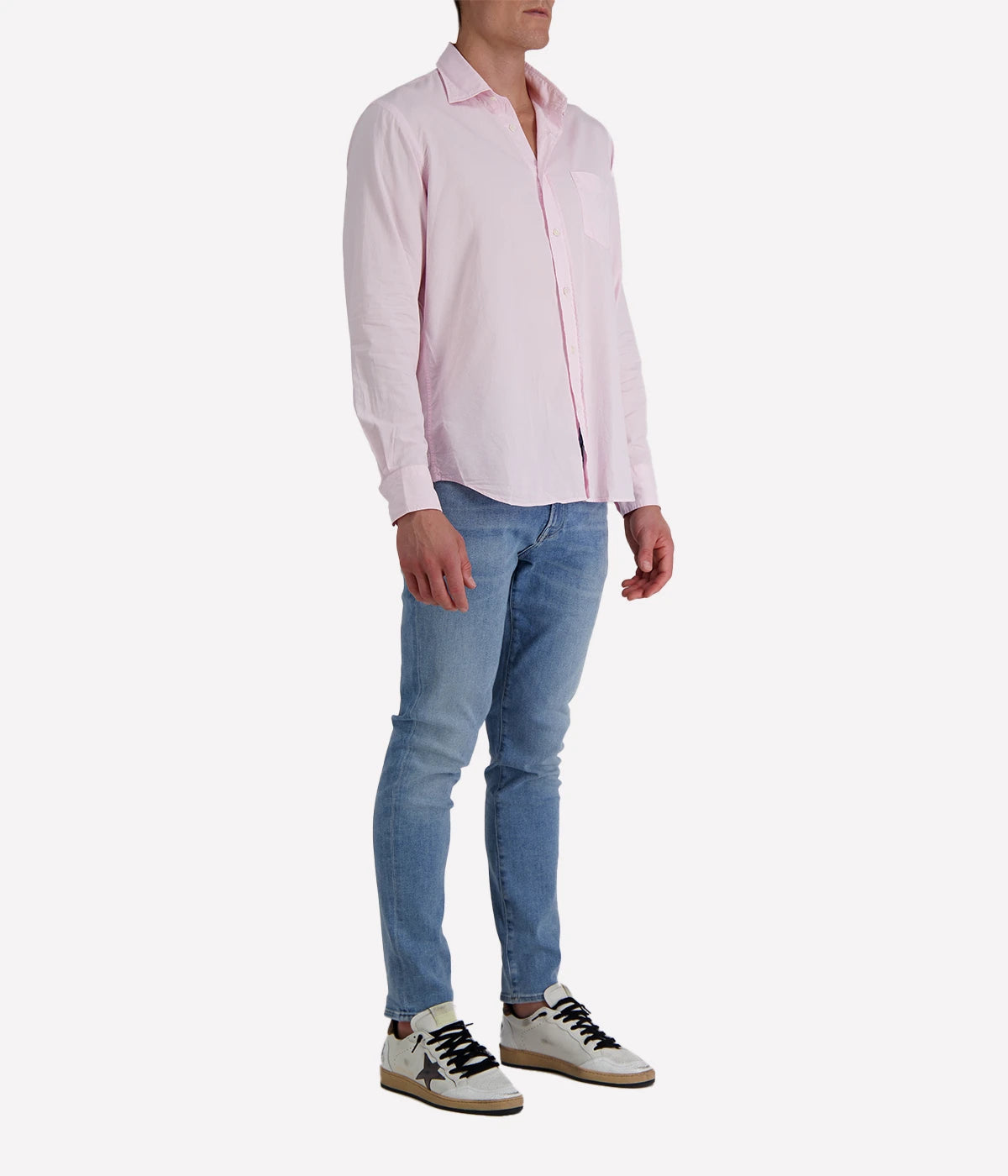 Paul Pat 01 Woven Shirt in Blush