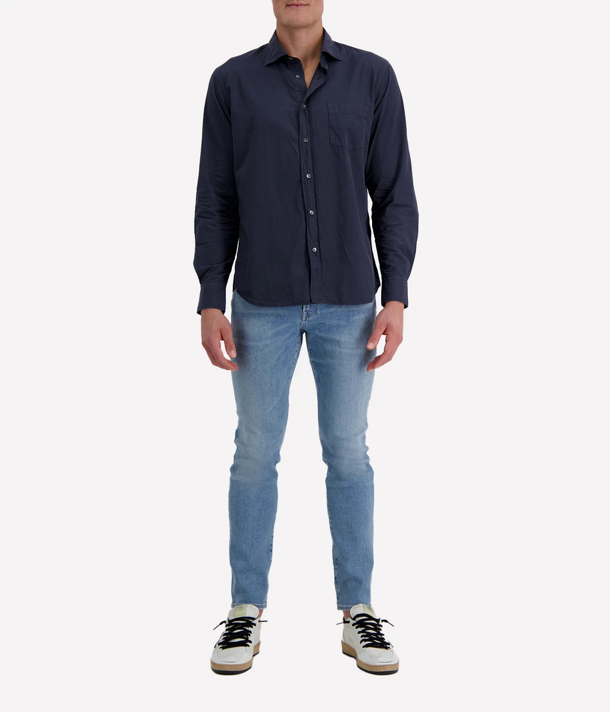 Paul Pat 01 Woven Shirt in Carbon