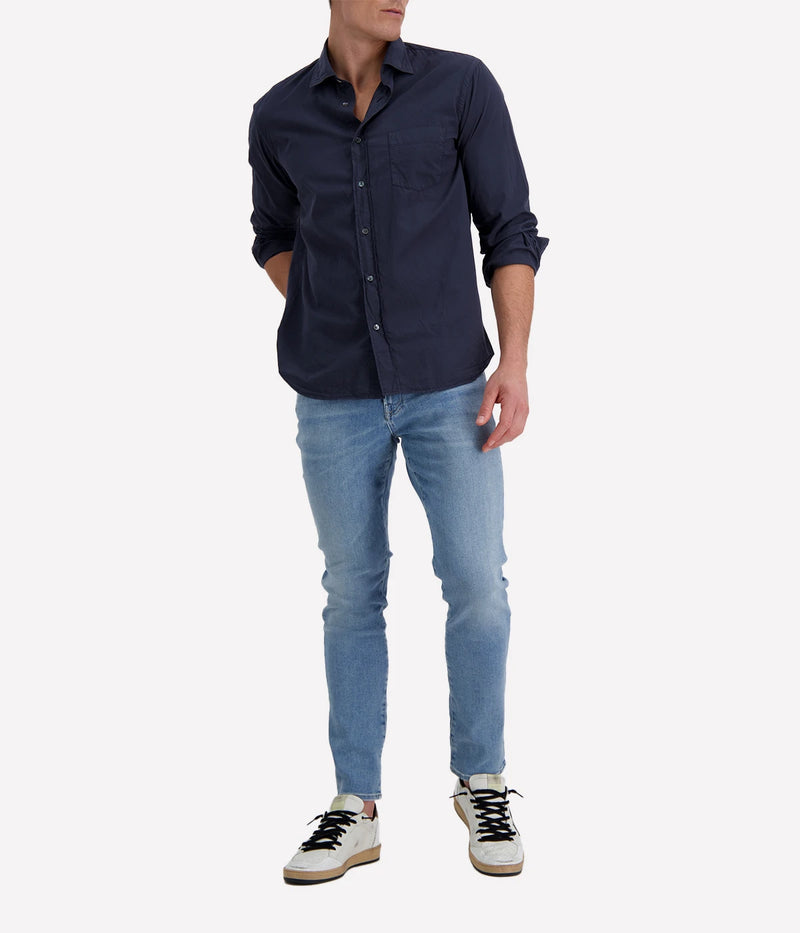 Paul Pat 01 Woven Shirt in Carbon