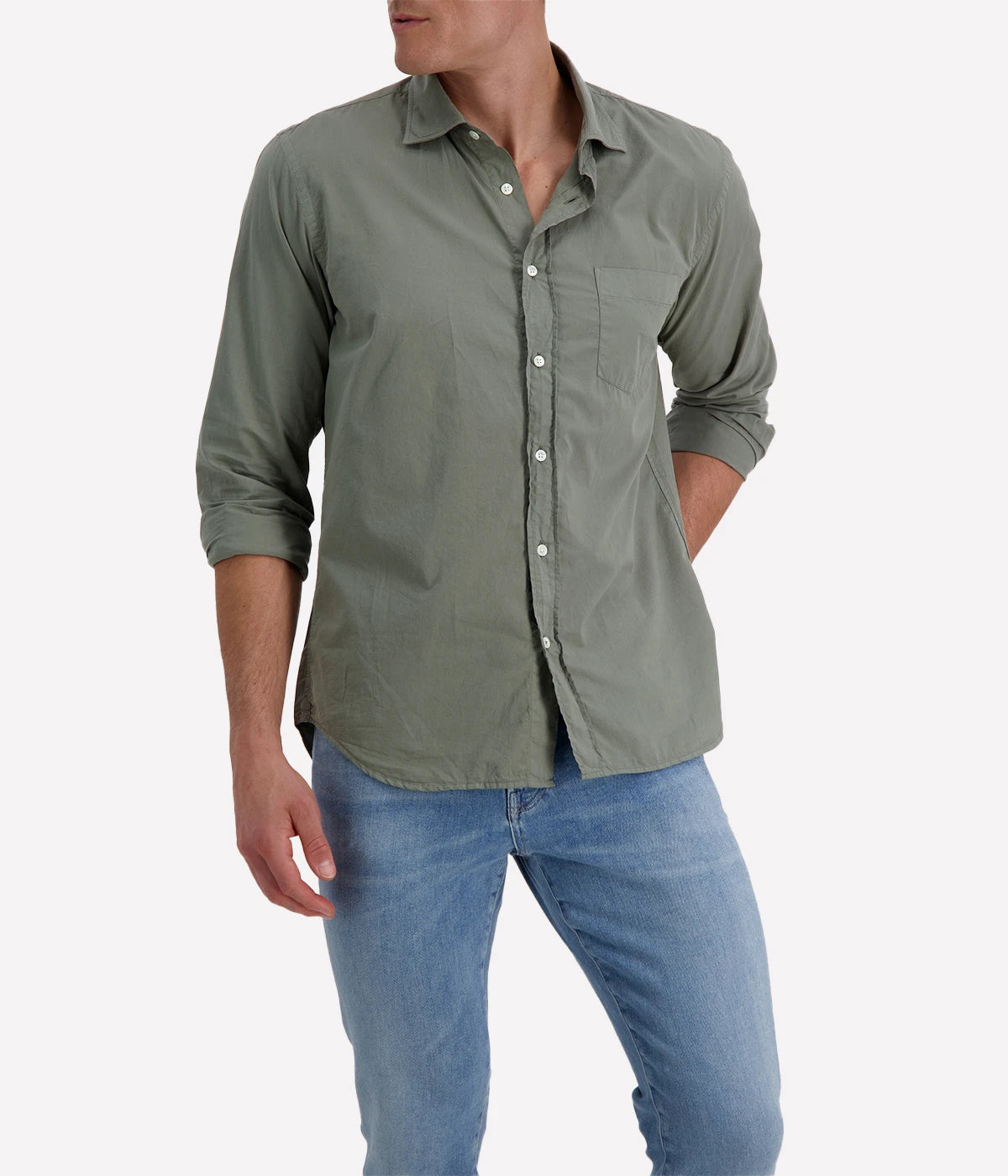 Paul Pat 01 Woven Shirt in Camo