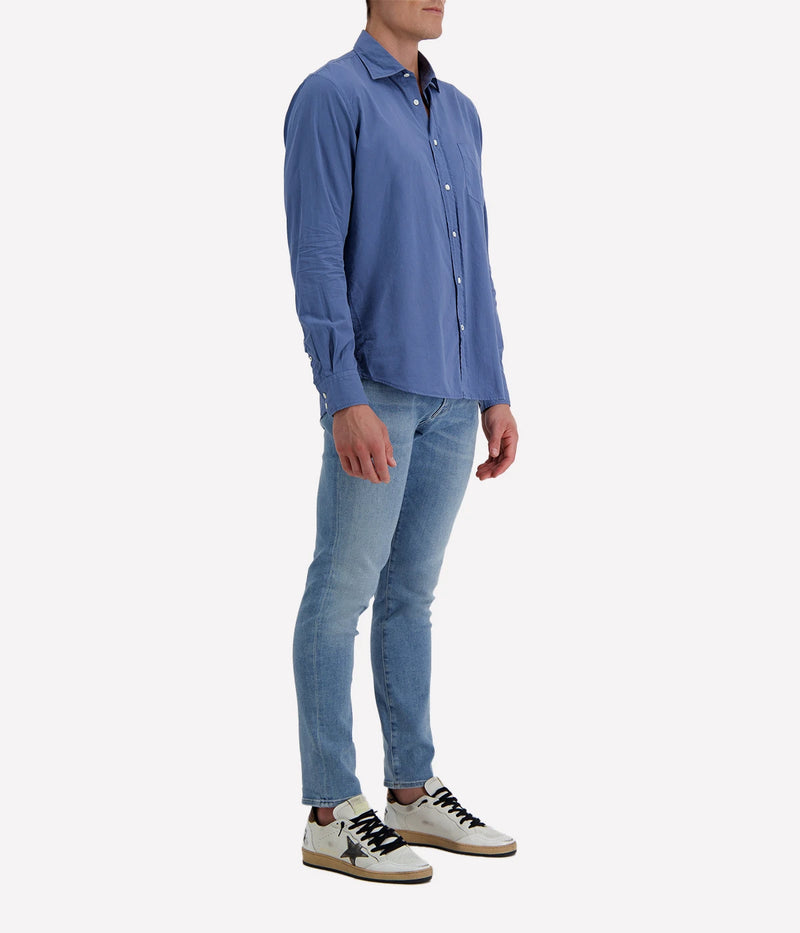 Paul Pat 01 Woven Shirt in Coronet Blue