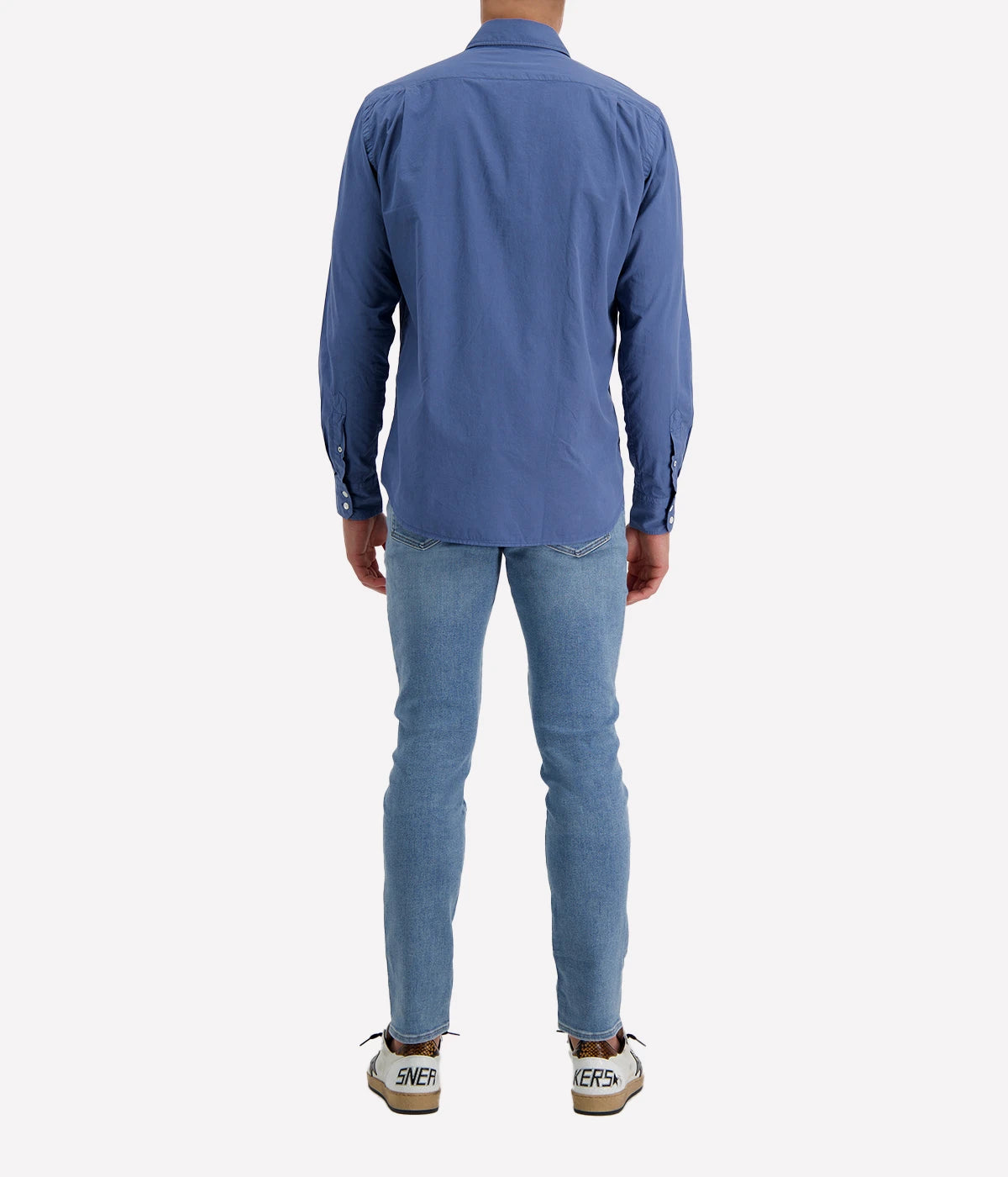 Paul Pat 01 Woven Shirt in Coronet Blue