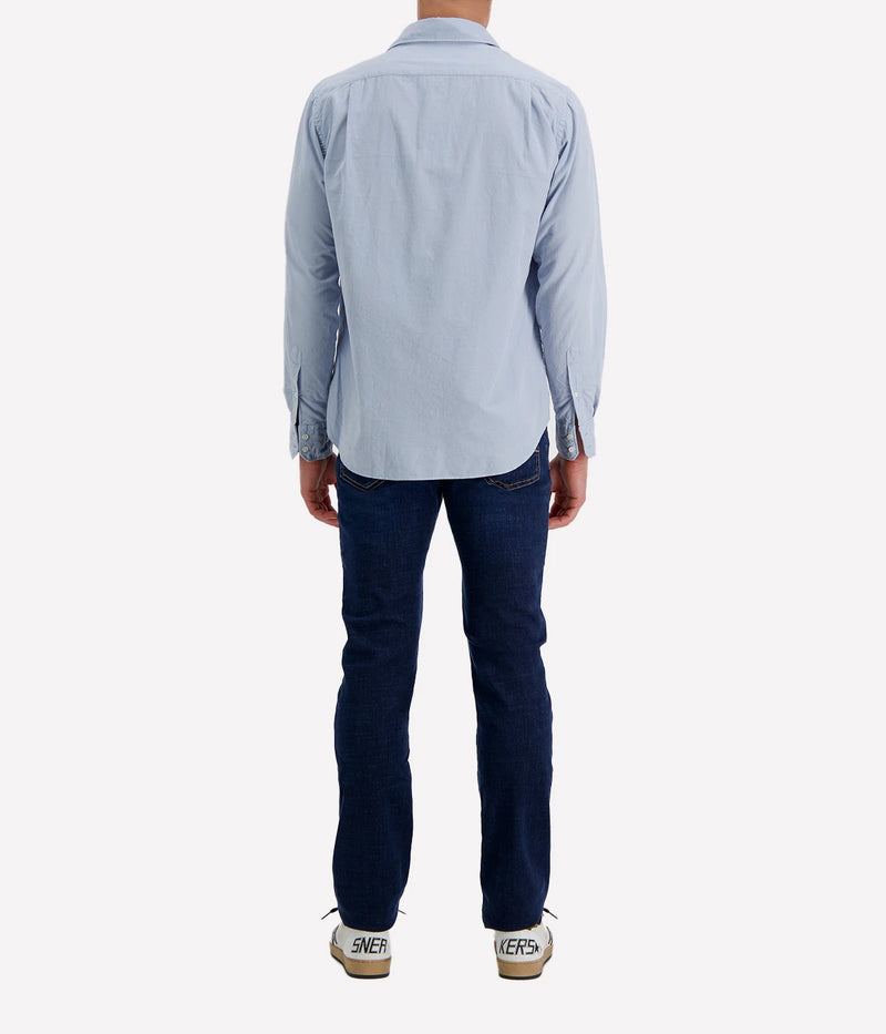 Paul Pat 02 Woven Shirt in Light Blue