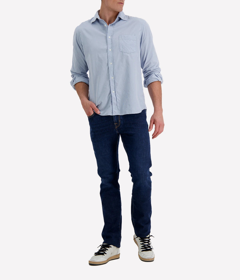 Paul Pat 02 Woven Shirt in Light Blue