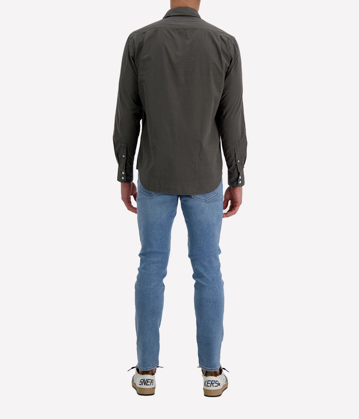 Paul Pat 01 Woven Shirt in Military