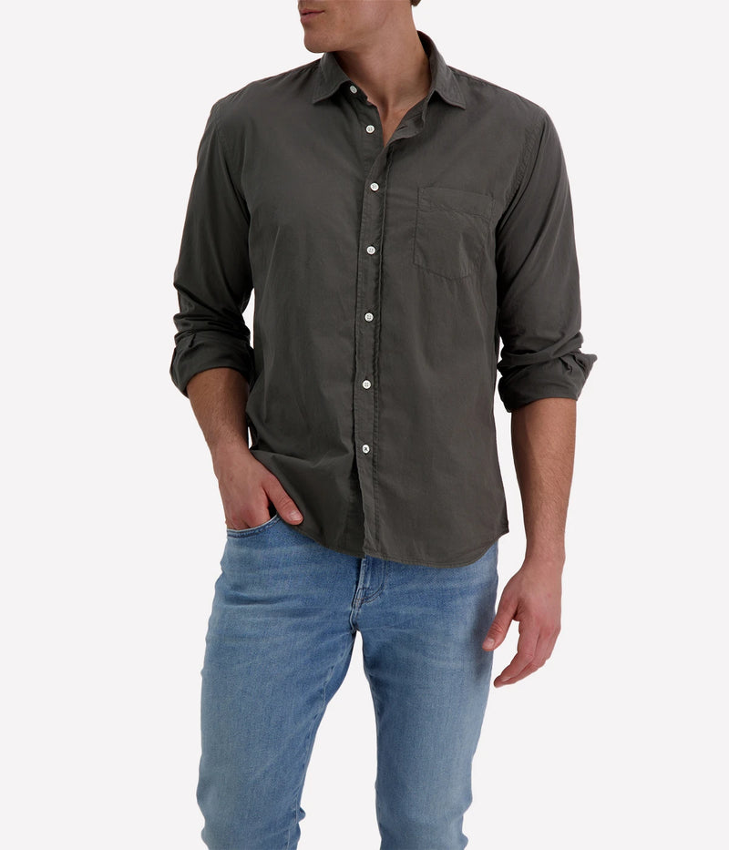 Paul Pat 01 Woven Shirt in Military