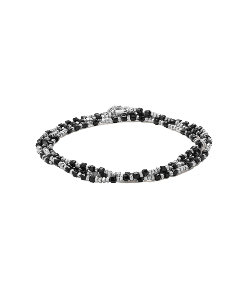 Percep Wrap Bracelet in Black Onyx
