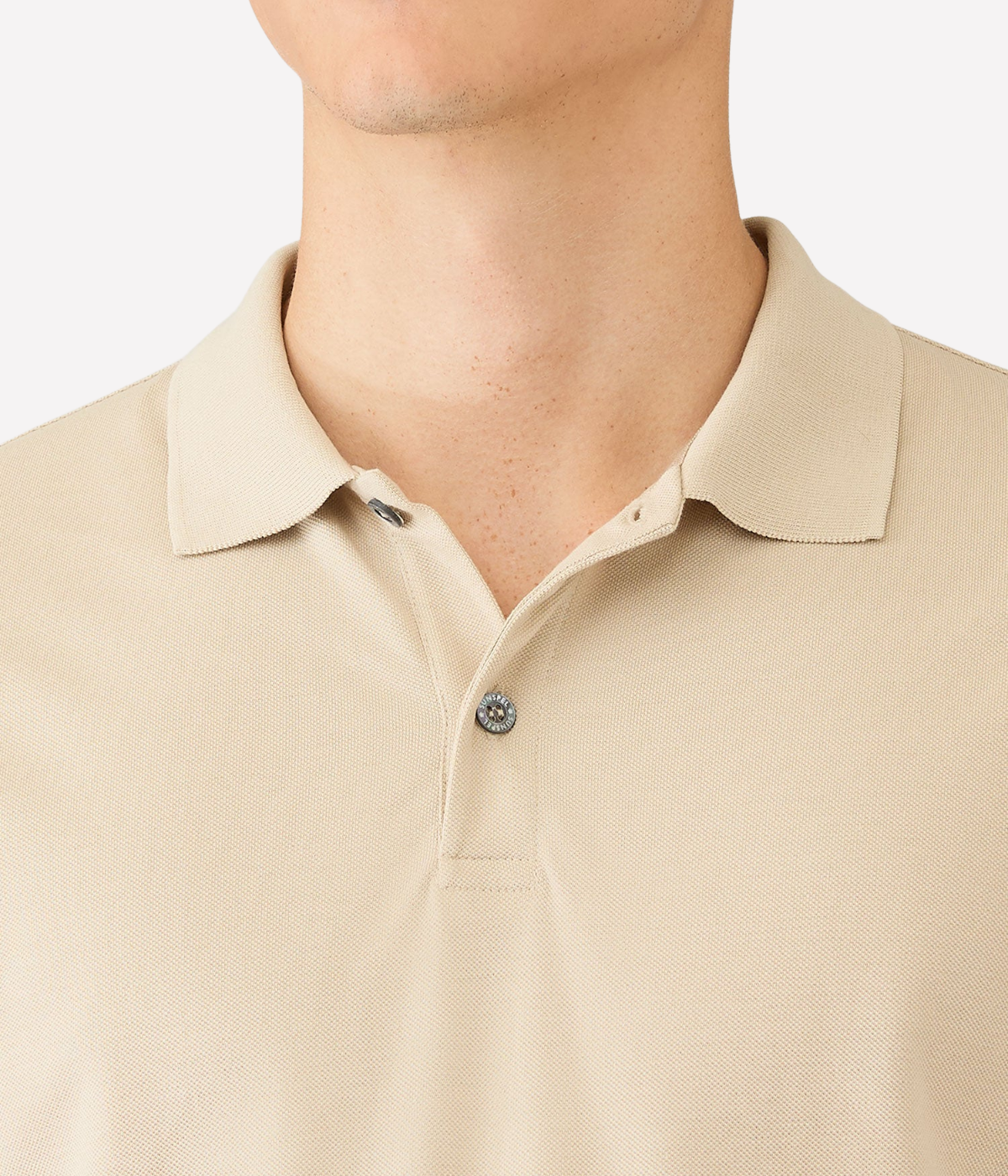 Pique Polo Shirt in Hazelwood