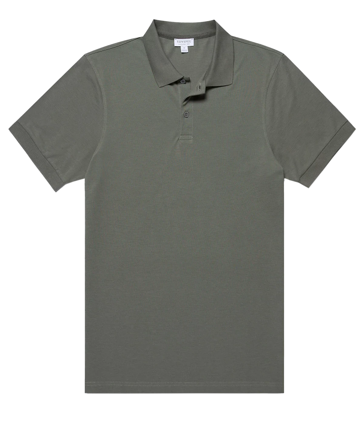 Pique Polo Shirt in Dusk Green