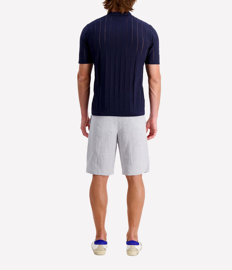 Polo Sweater in Blue