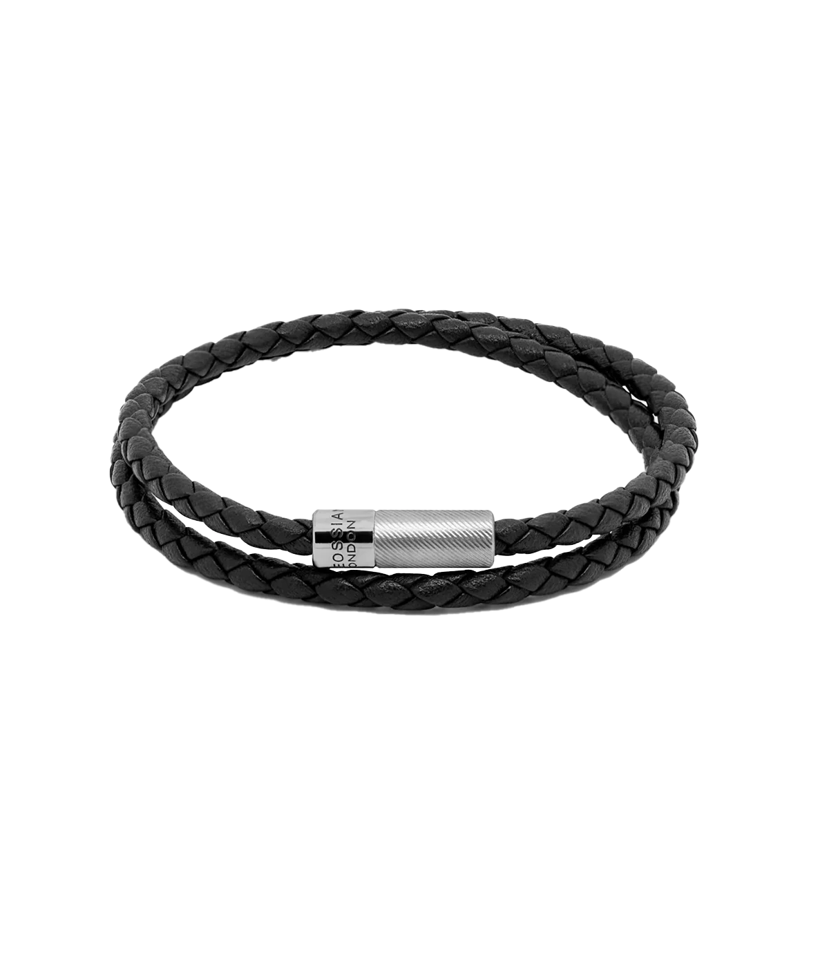 Pop Rigato Double Wrap Bracelet in Black