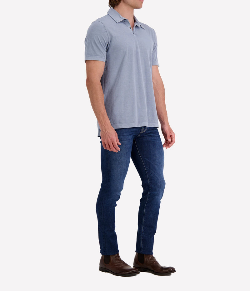 Revised Standard Polo in Bluestone Pigment