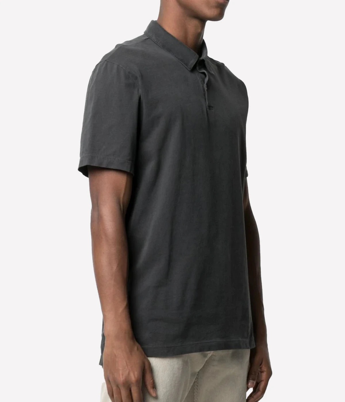 Revised Standard Polo in Flannel Pigment