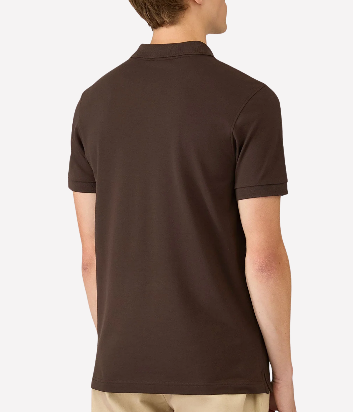 Riviera Polo Shirt in Dark Chocolate