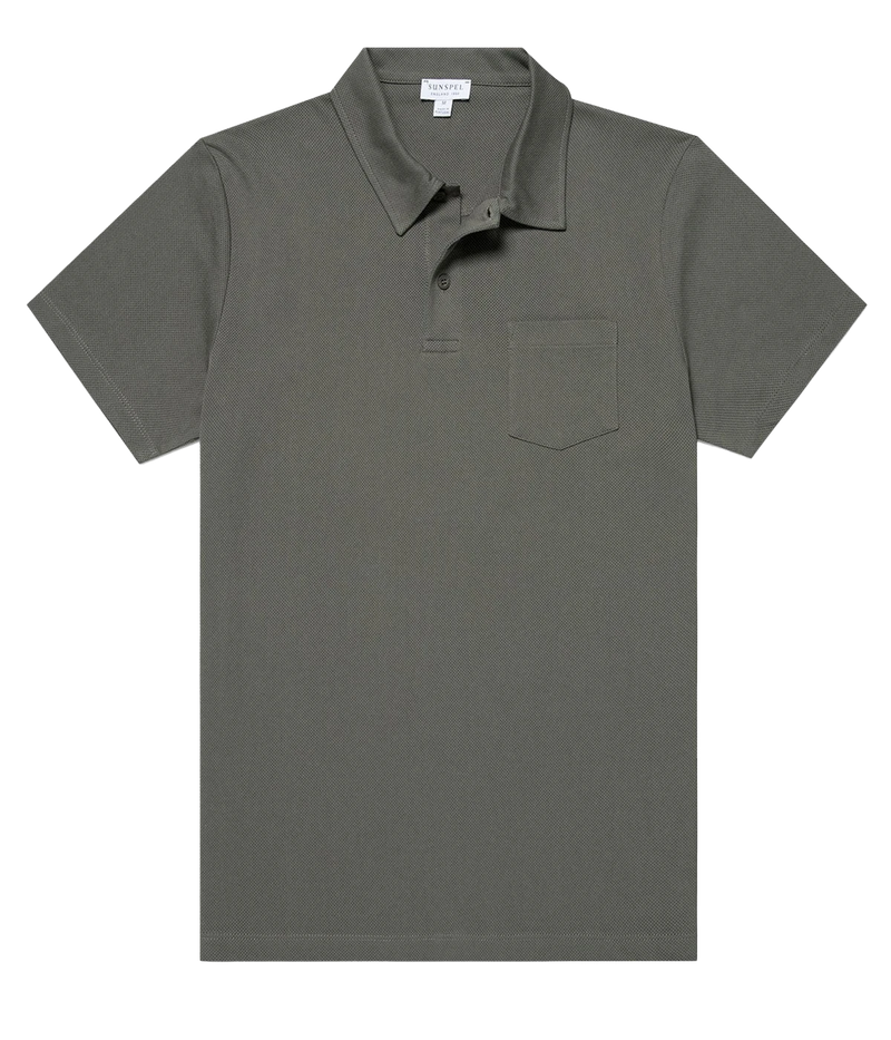 Riviera Polo Shirt in Khaki