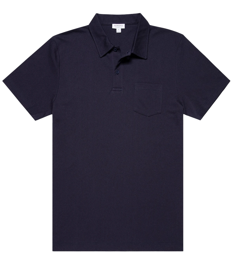 Riviera Polo Shirt in Navy