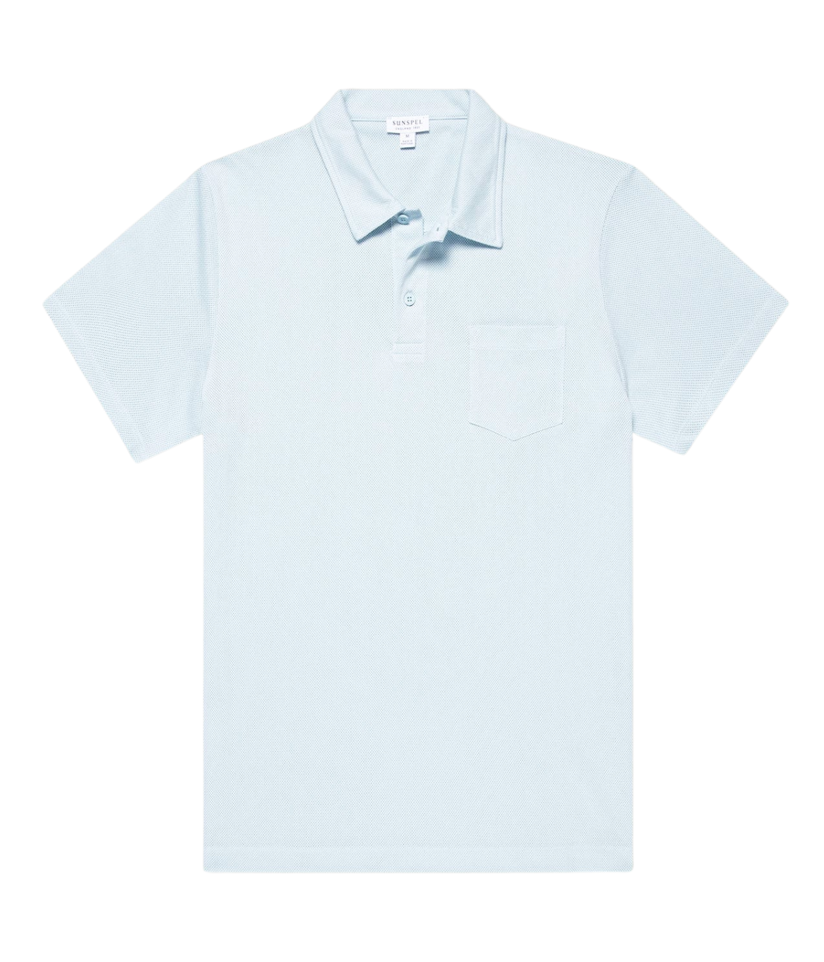 Riviera Polo Shirt in Frost Blue