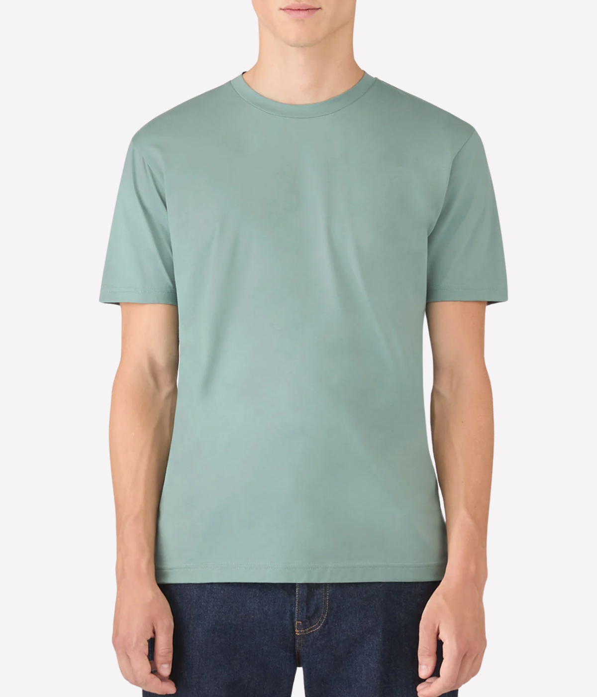 Riviera T-Shirt in Steel Green