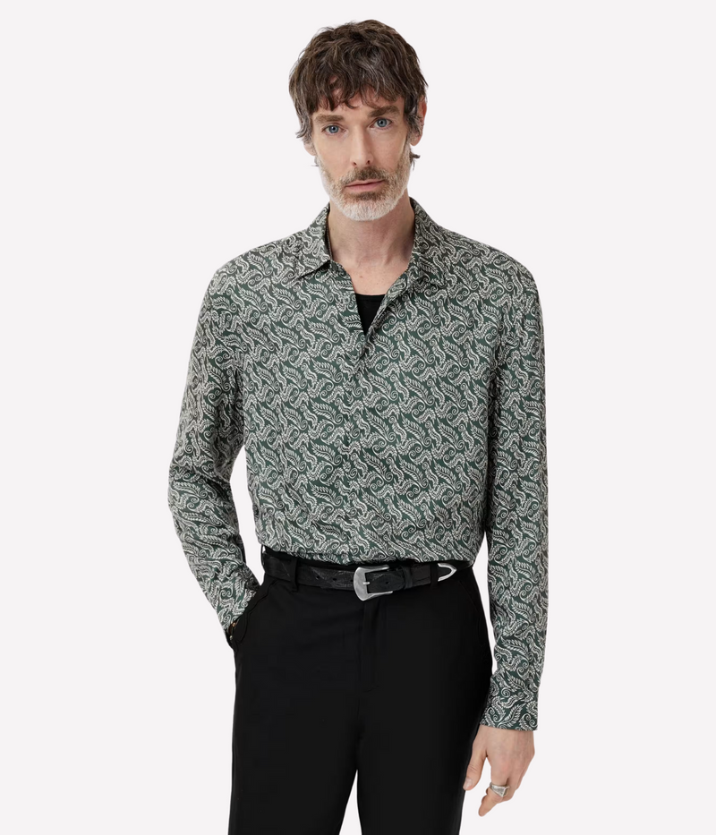 Rodney Long Sleeve in Moss