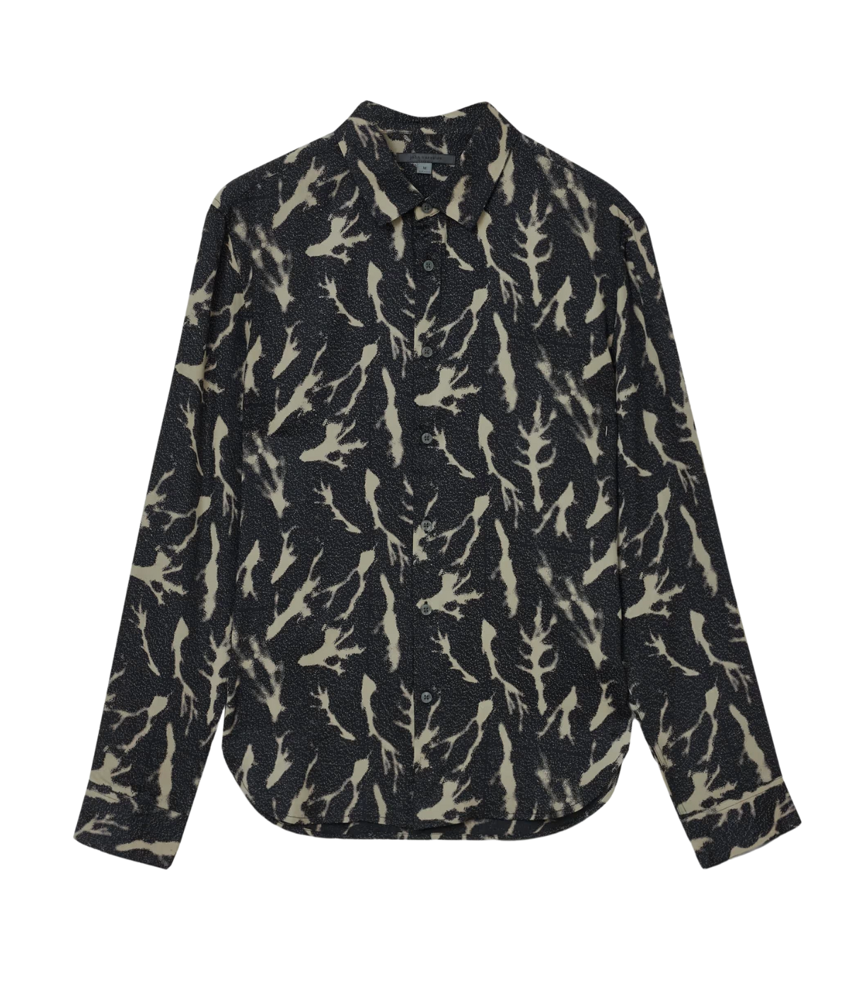 Ross Long Sleeve Shirt in Black