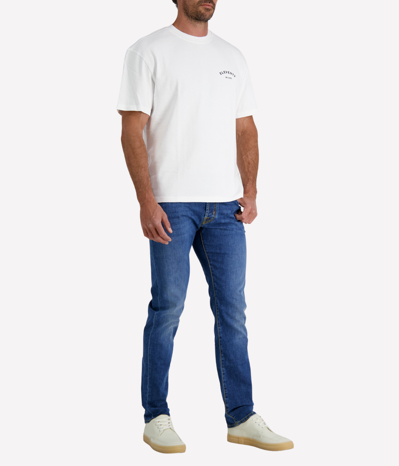 Round Neck T-Shirt in White