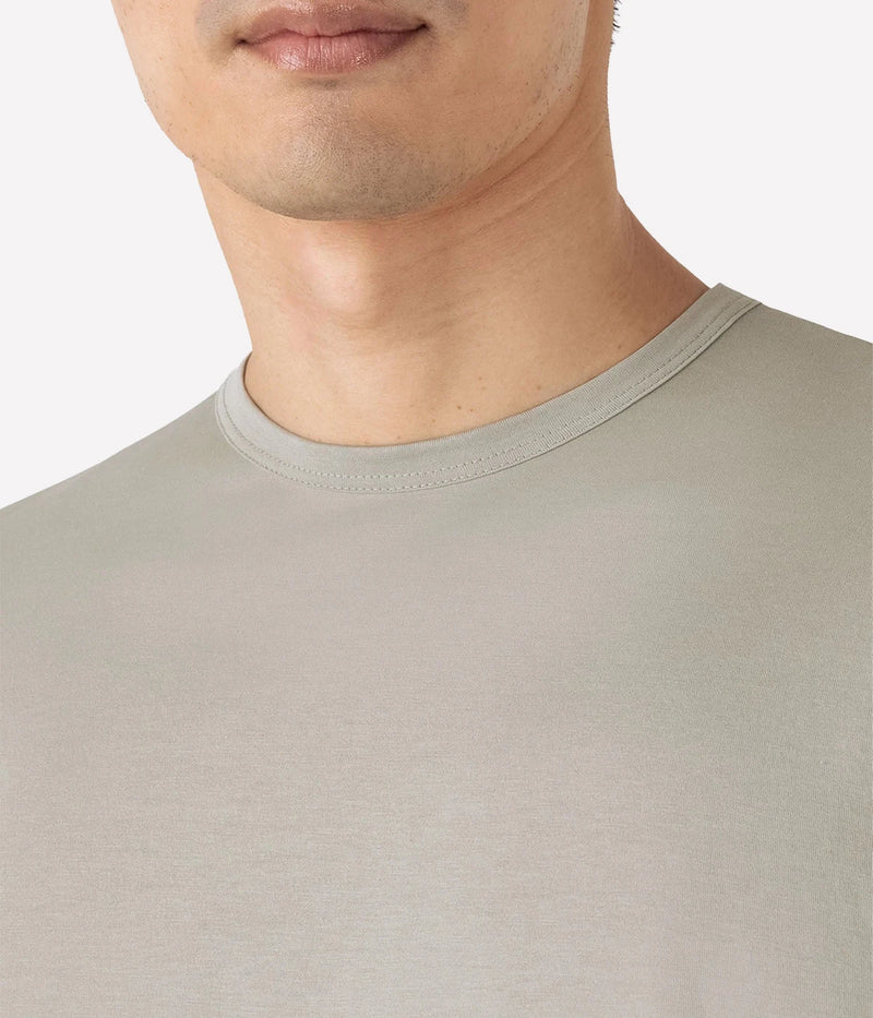 SS Crew Neck T-Shirt in Pastel Green