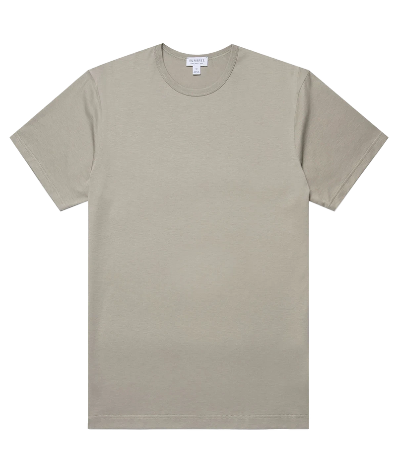 SS Crew Neck T-Shirt in Pastel Green