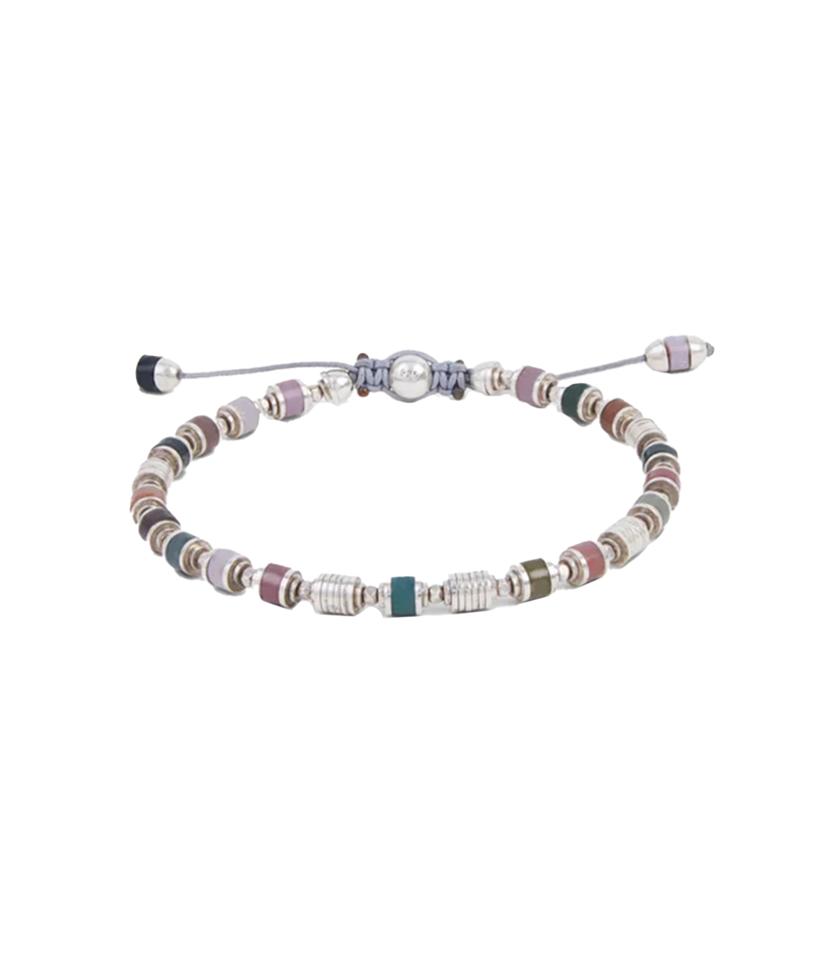 Saguaro Bracelet in Indian Agate & Silver