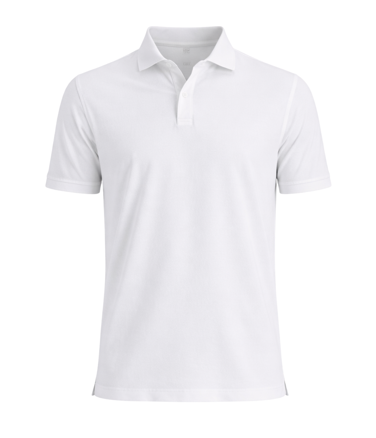 Short Sleeve Polo in Cream