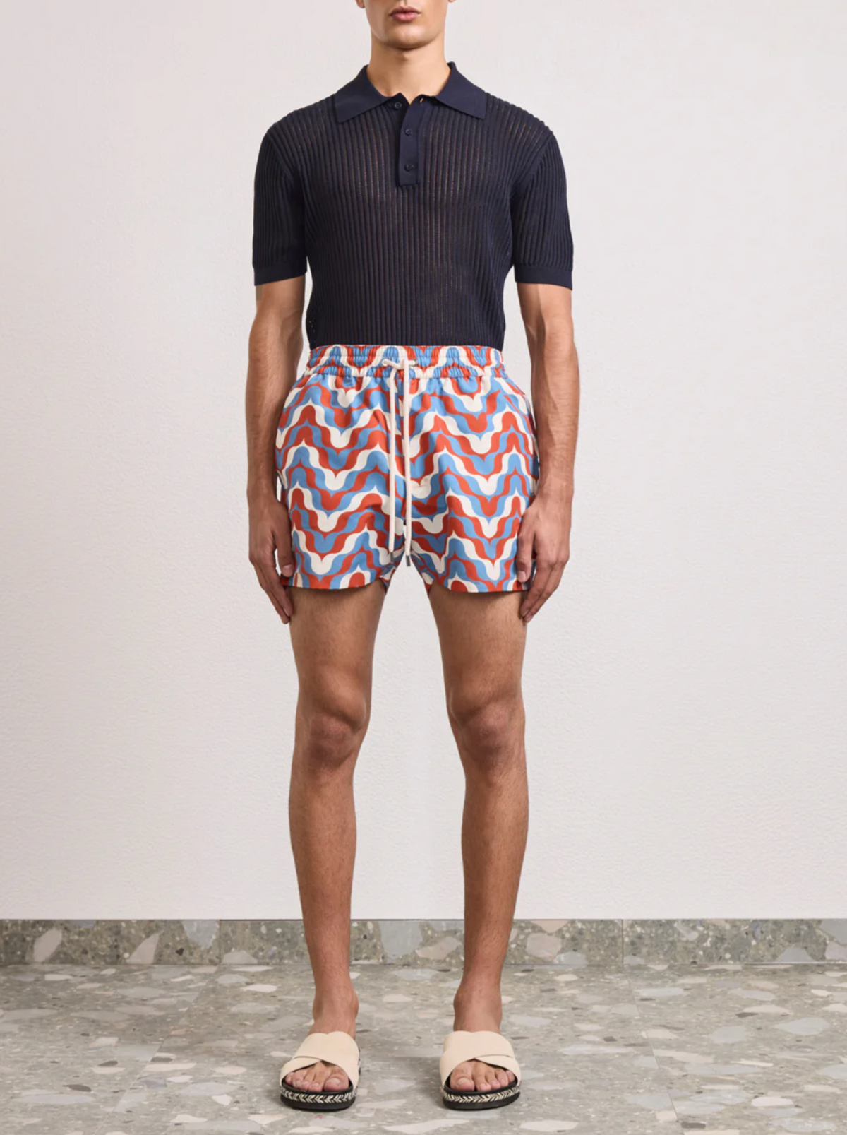 Sport Deserto Swim Shorts in Burnt Orange