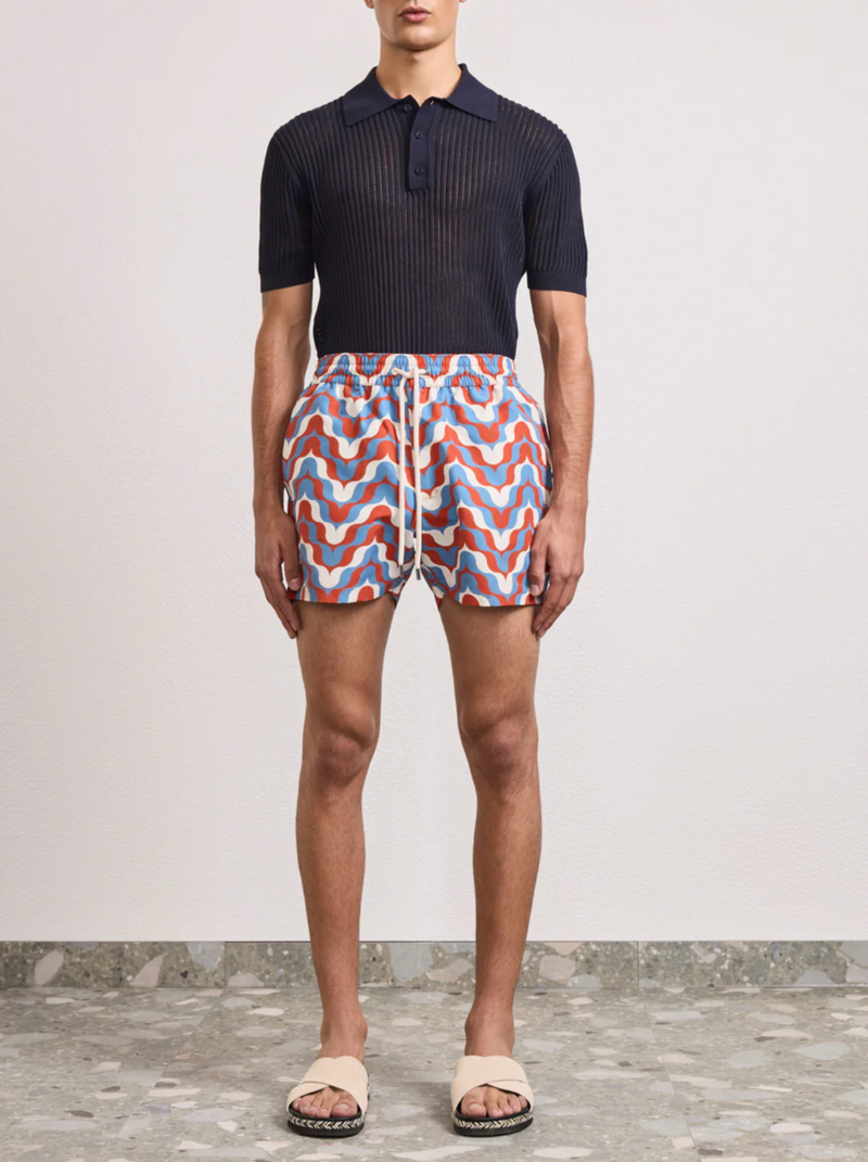 Sport Deserto Swim Shorts in Burnt Orange
