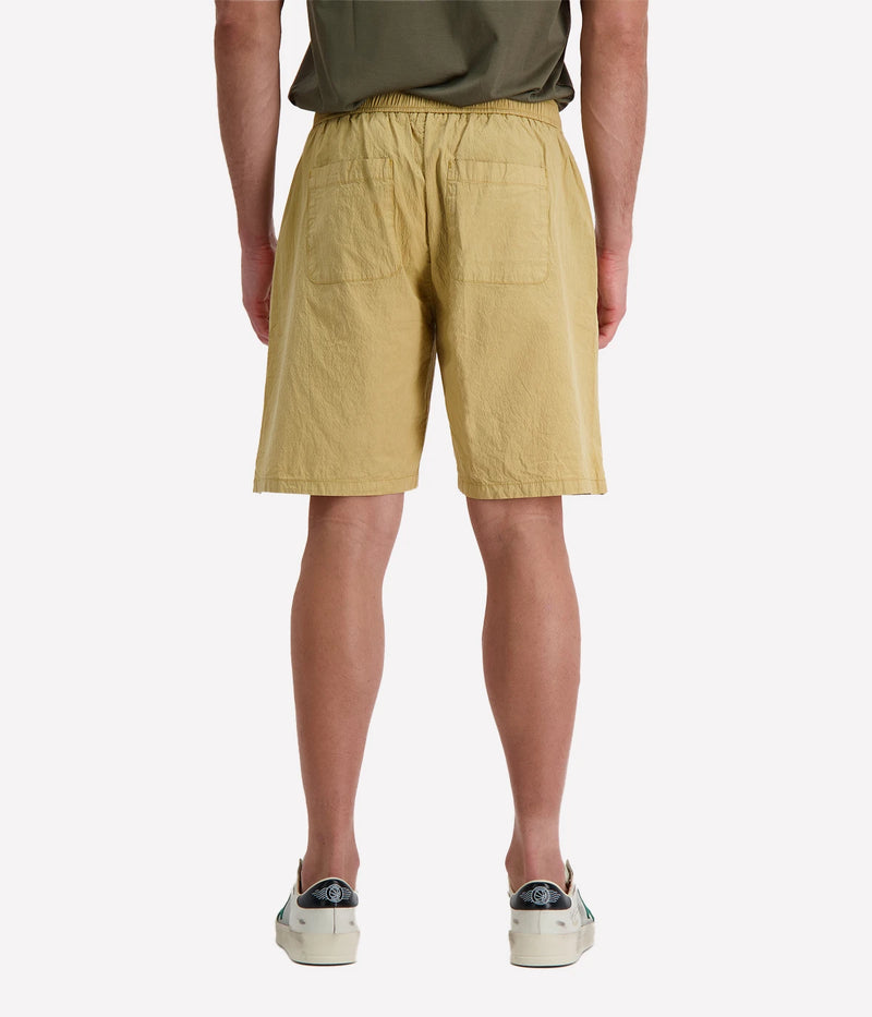 Sergio Cotton Short in Dried Moss