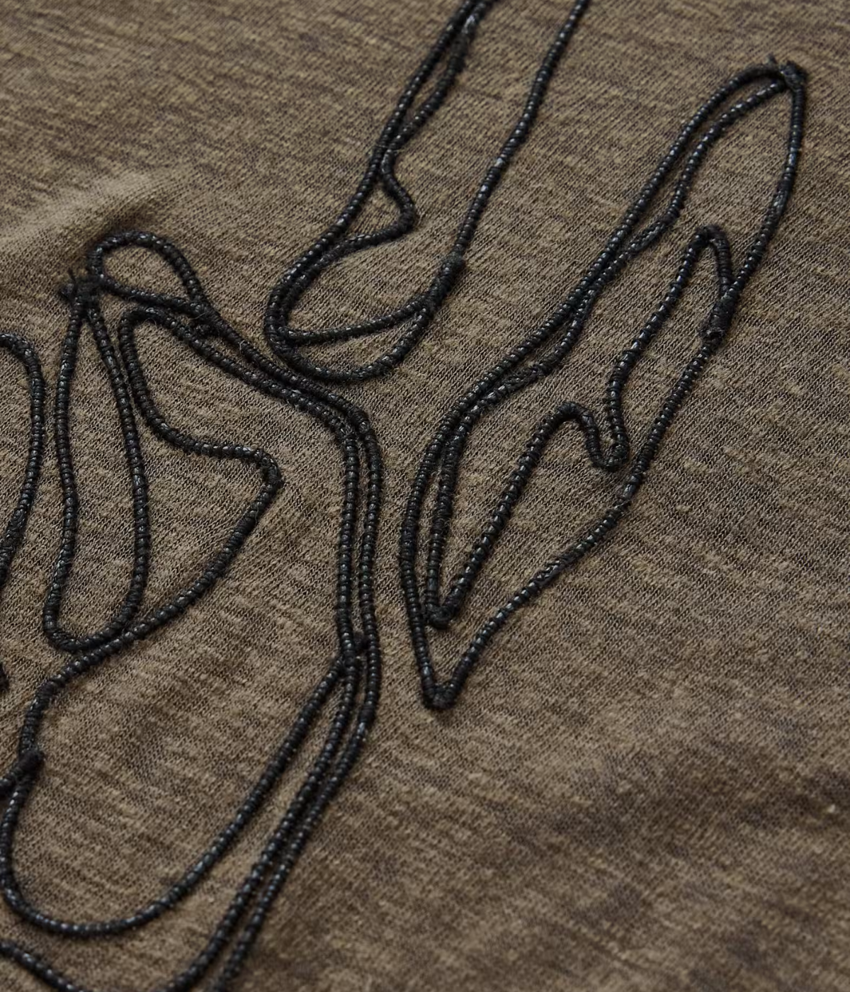 Short Sleeve Crew Tee in Teakwood