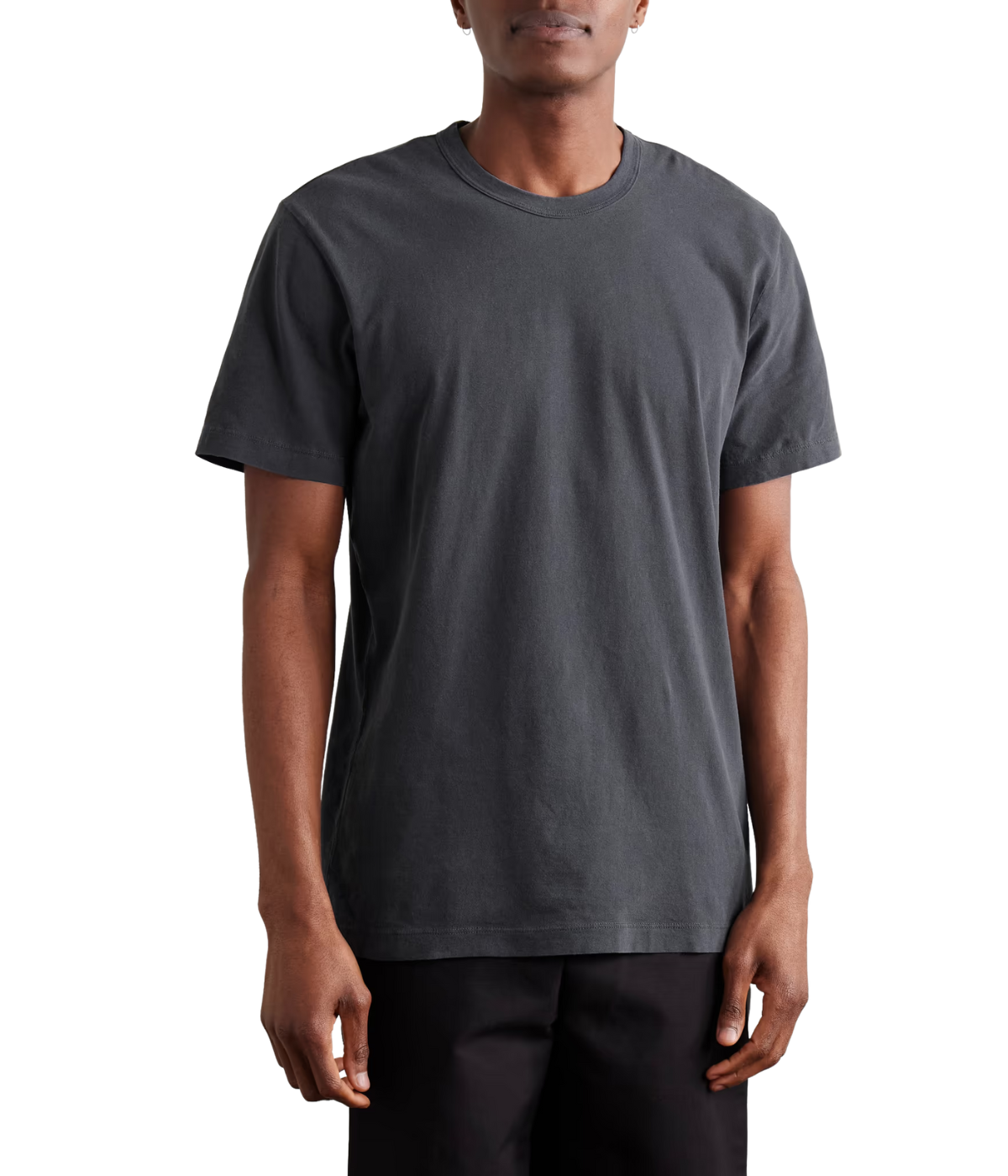 *FINAL SALE* Short Sleeve Crew in Blue Noir Pigment